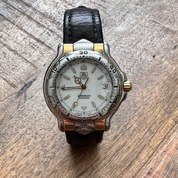 COPY - TAG Heuer 6000 Professional White WH1151-K1 Stainless Steel and 18k Gold - Picture 2 of 2